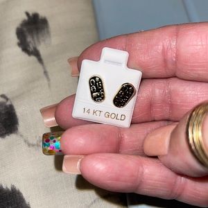 14k gold earrings